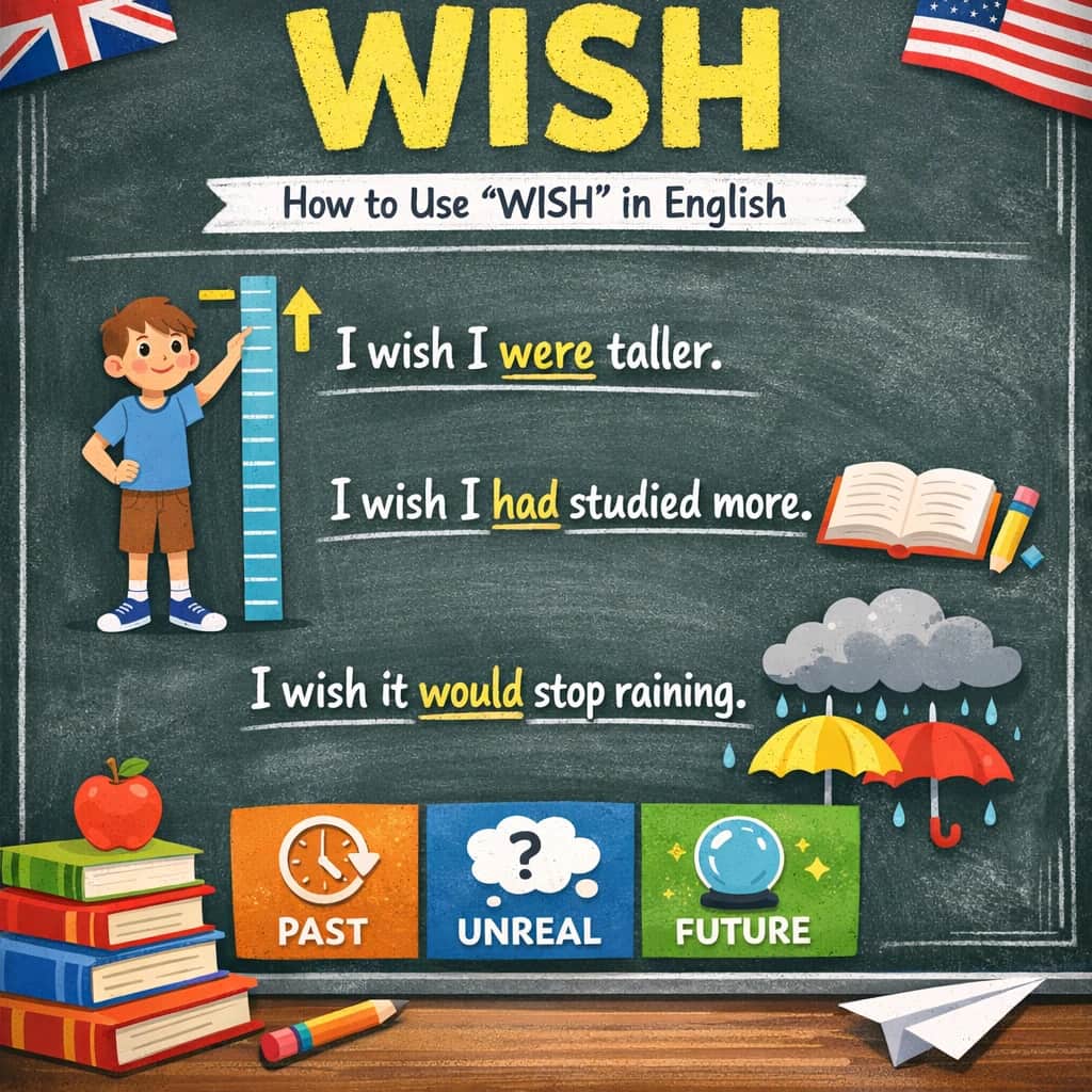 گرامر Wish